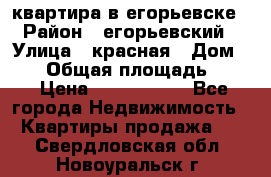 квартира в егорьевске › Район ­ егорьевский › Улица ­ красная › Дом ­ 47 › Общая площадь ­ 52 › Цена ­ 1 750 000 - Все города Недвижимость » Квартиры продажа   . Свердловская обл.,Новоуральск г.